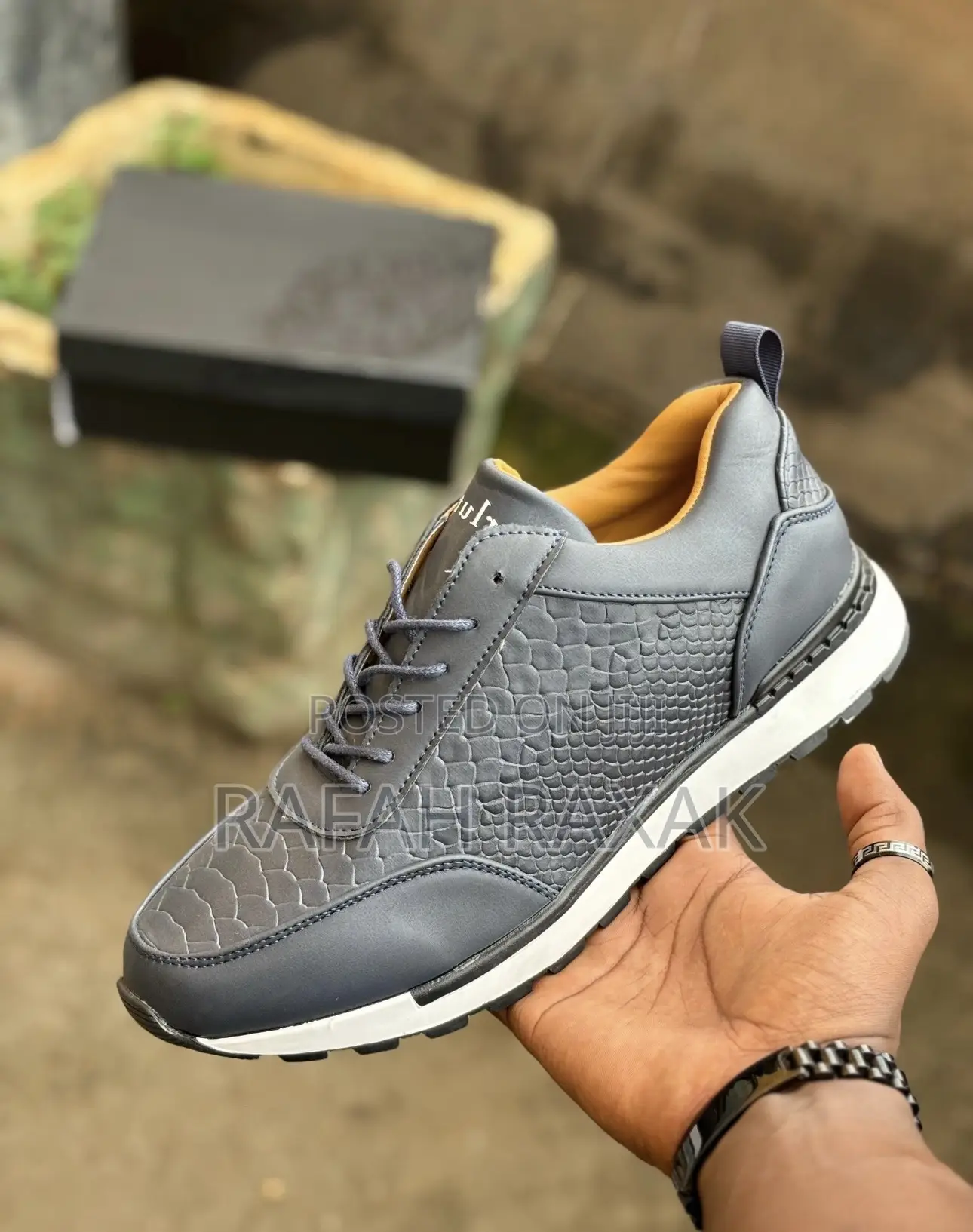 Original Classic Men’S Smart Casual Berluti Leather Sneakers