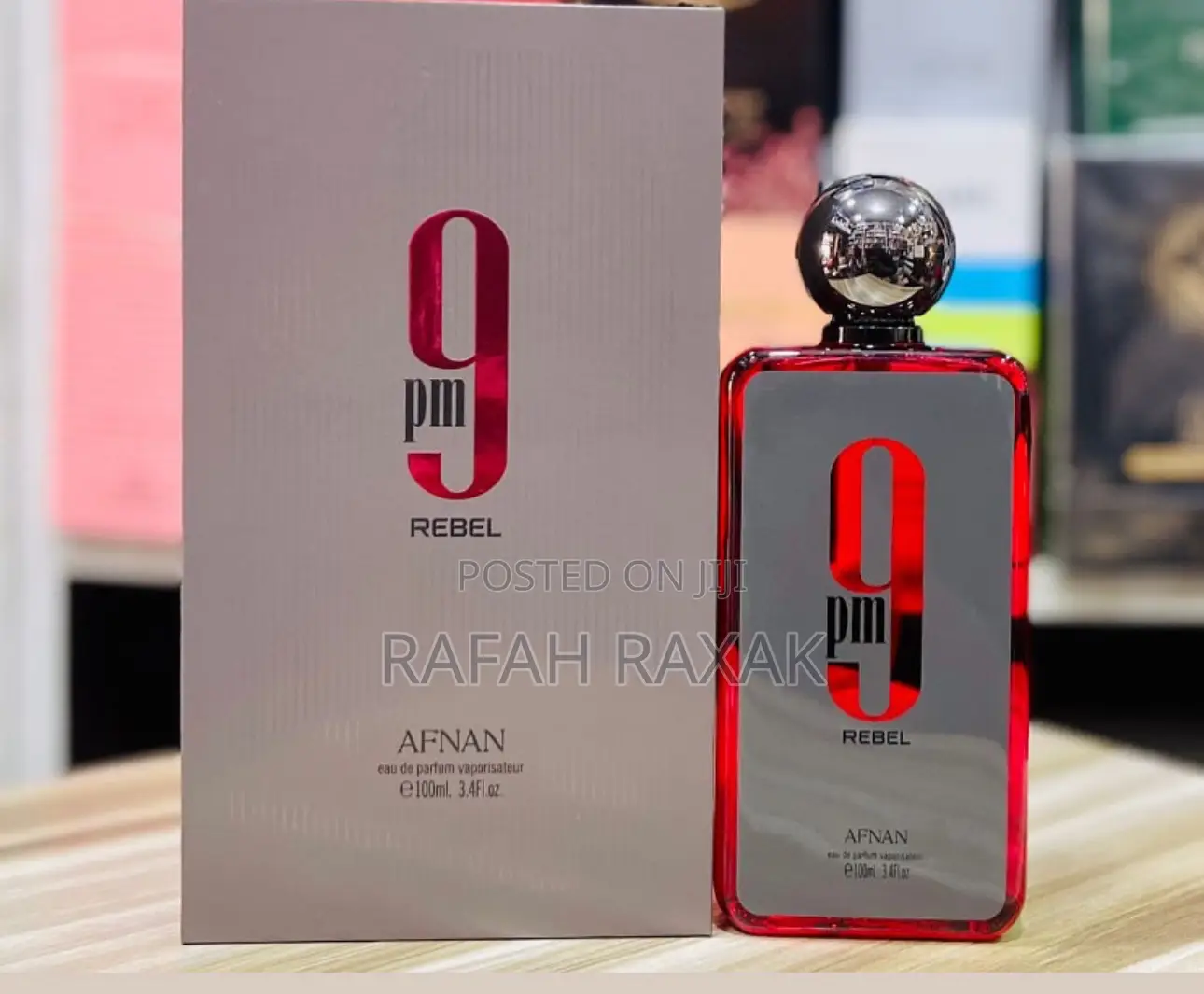 Unisex 9pm “Rebel” by Afnan Parfum in Stock