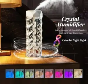 1l Crystal Humidifier Usb Air Purifier Oil Diffuser