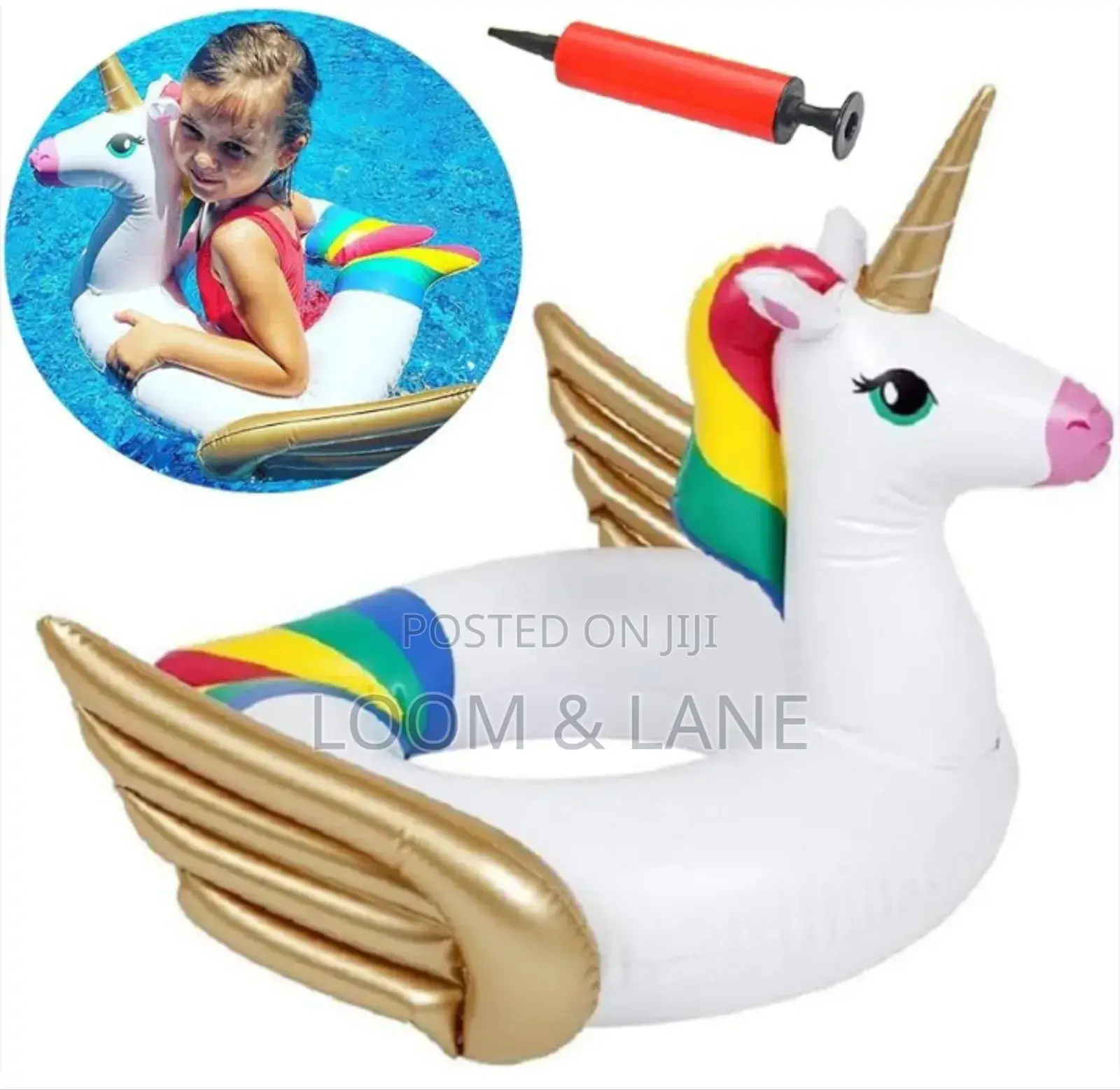 Giant Inflatable Flamingo Pool Floater