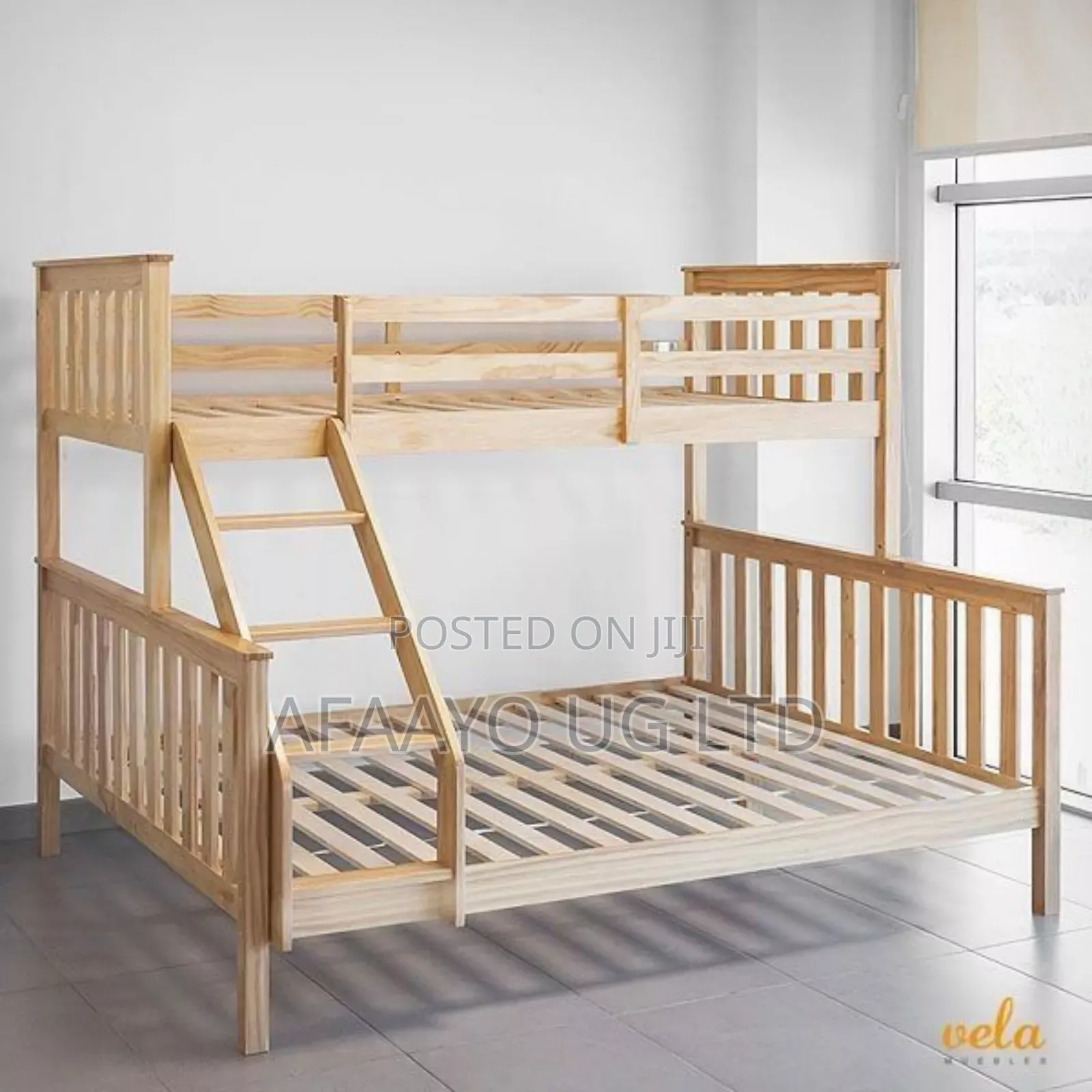 Wooden Double Decker Bed