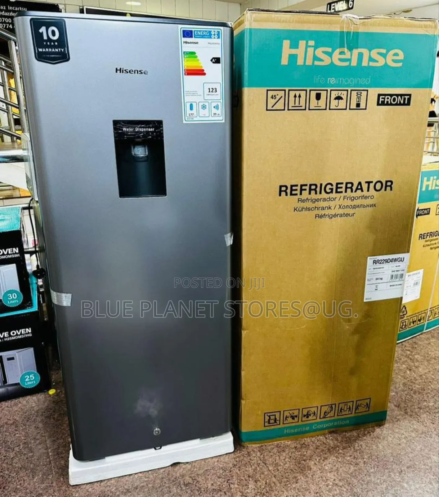 Hisense 229litres Single Door With a Water Dispenser