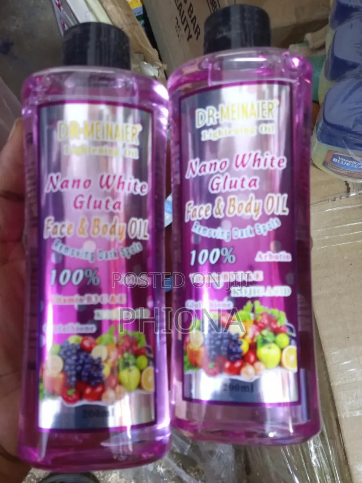 Nano White Gluta Face and Body Oil