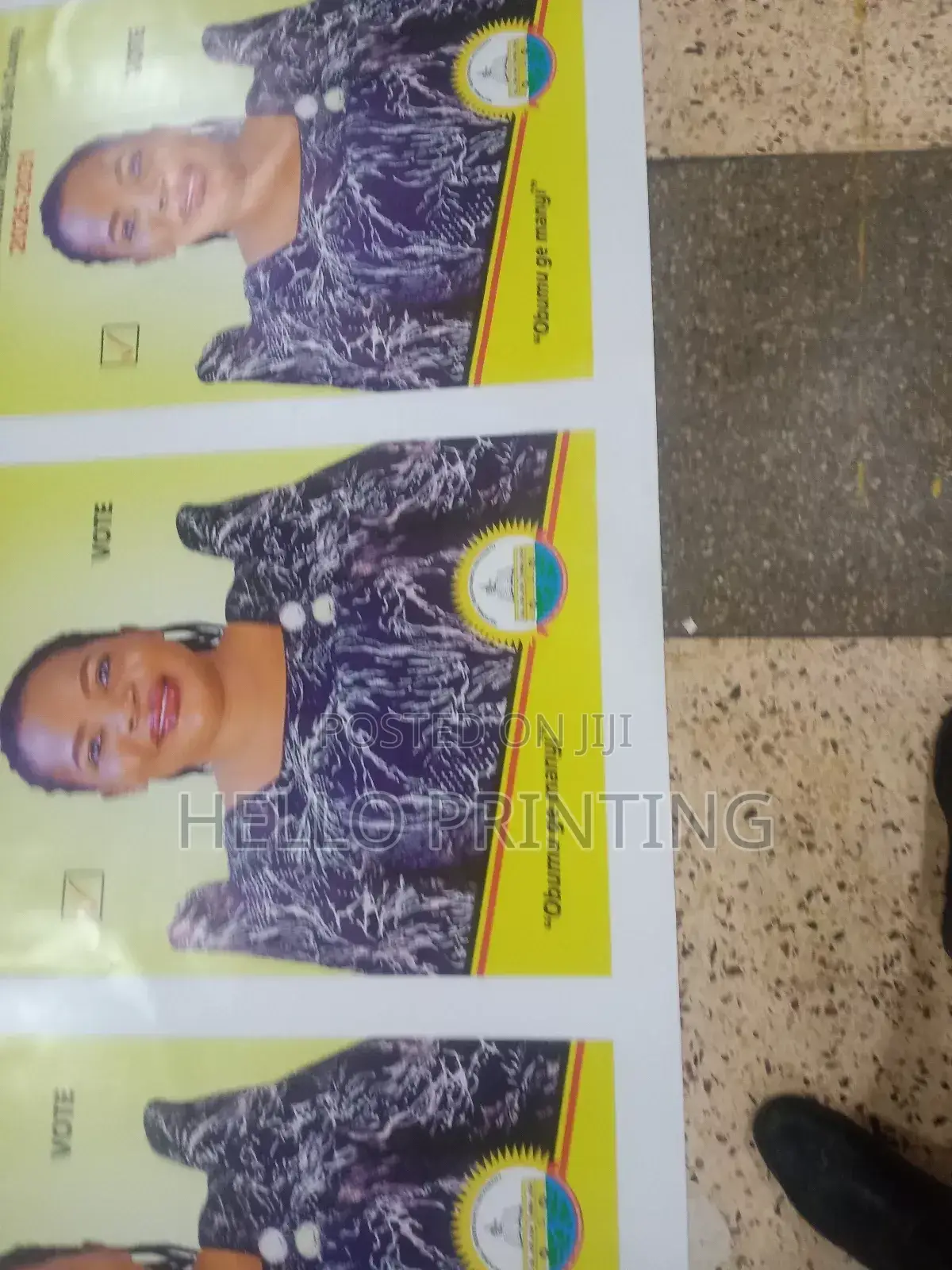 Printing of Posters for Campaigns