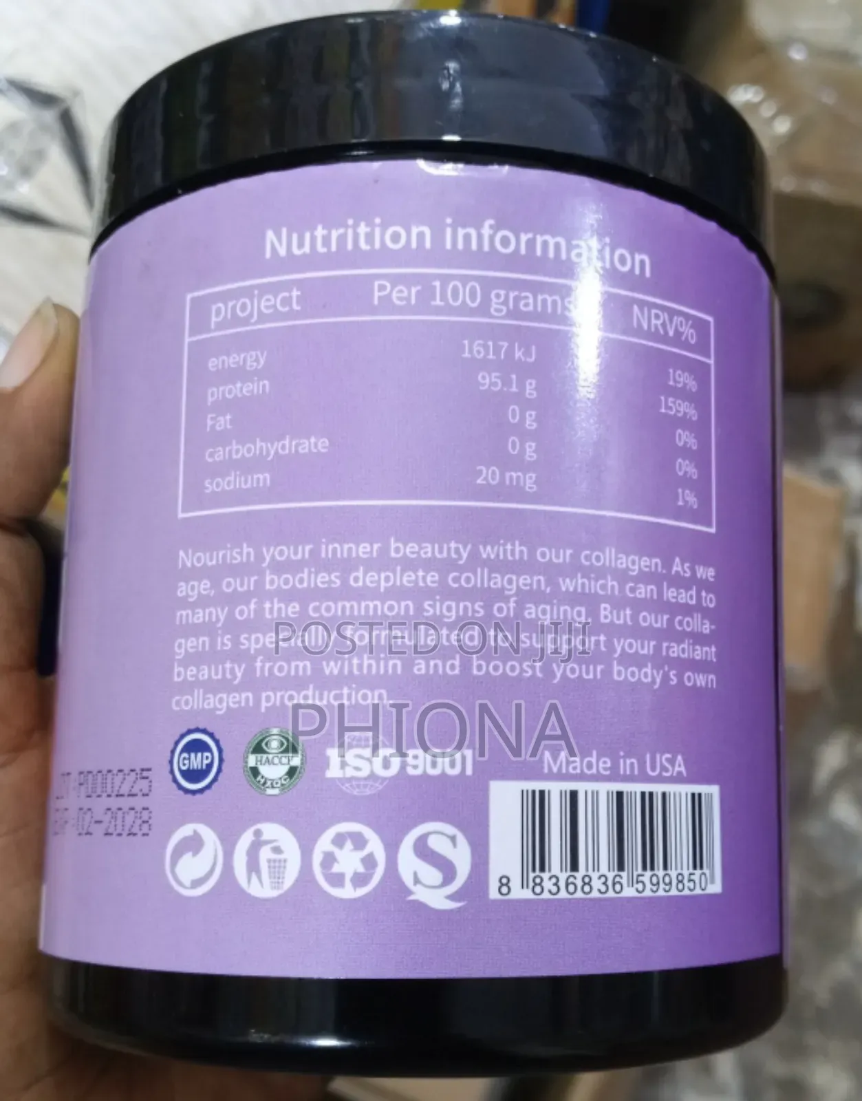 Duoz Marine Collagen 5in 1 With Vit C Biotin and Melatonin