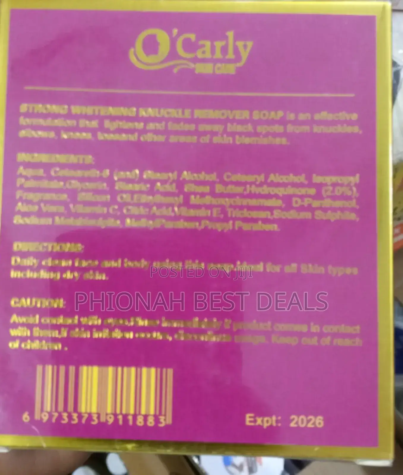 Ocarly Strong Whitening Knuckle Remover