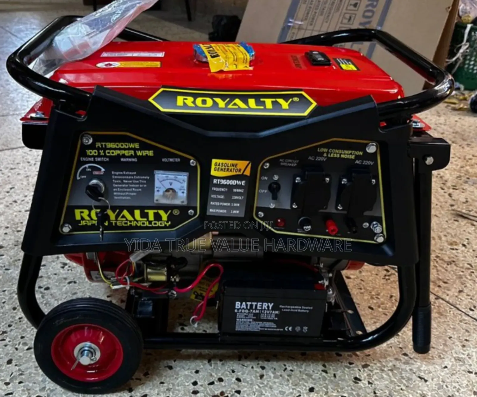 Generator 3.8kva Rt9600dw