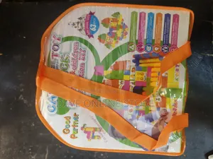 63 Pieces Kids Building Blocks Set