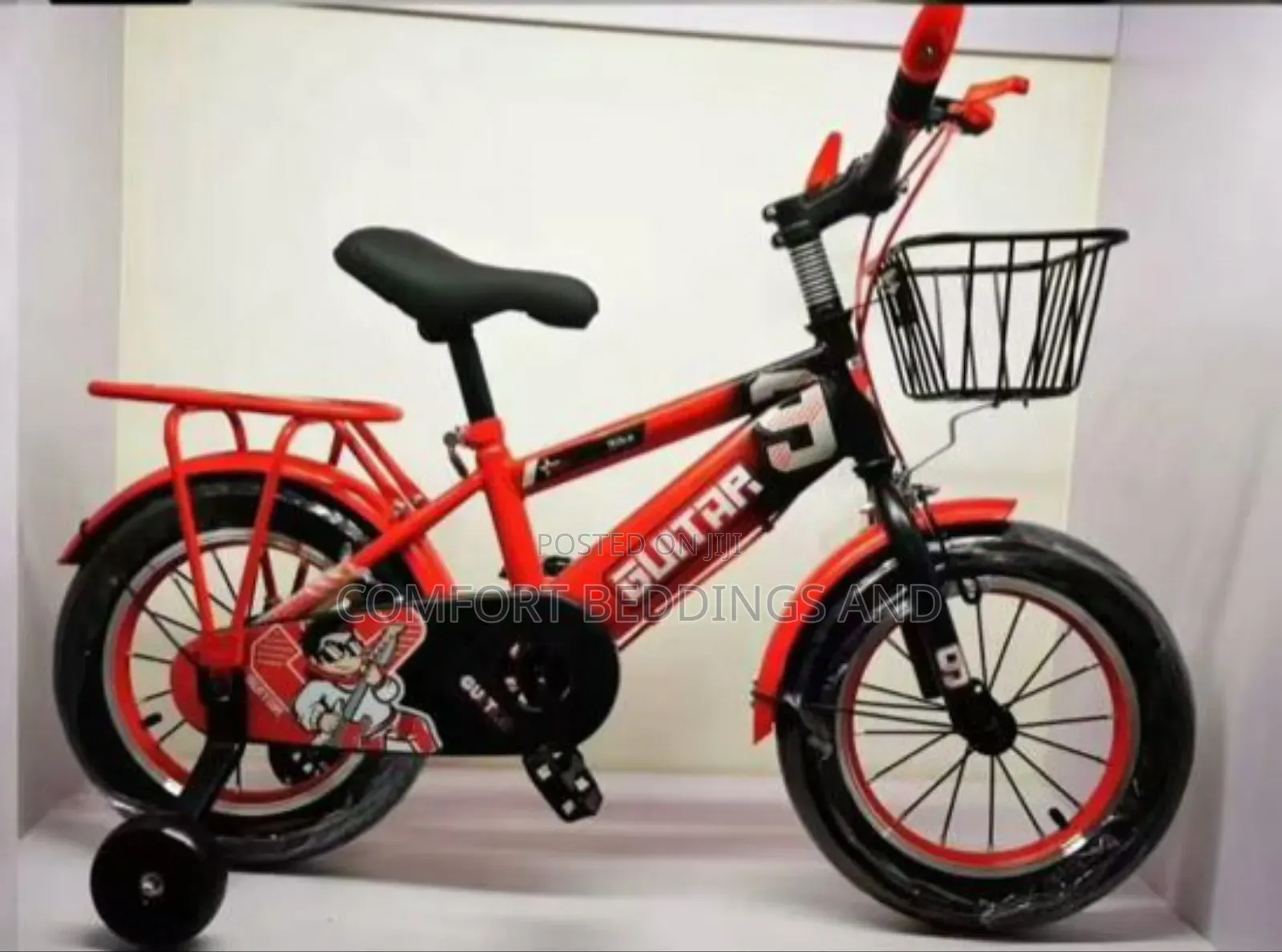 Guitar Kids' Bicycle Red