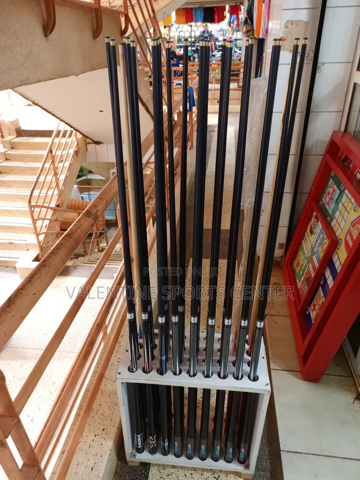 Black Fibre Cue Stick Joined Original Material