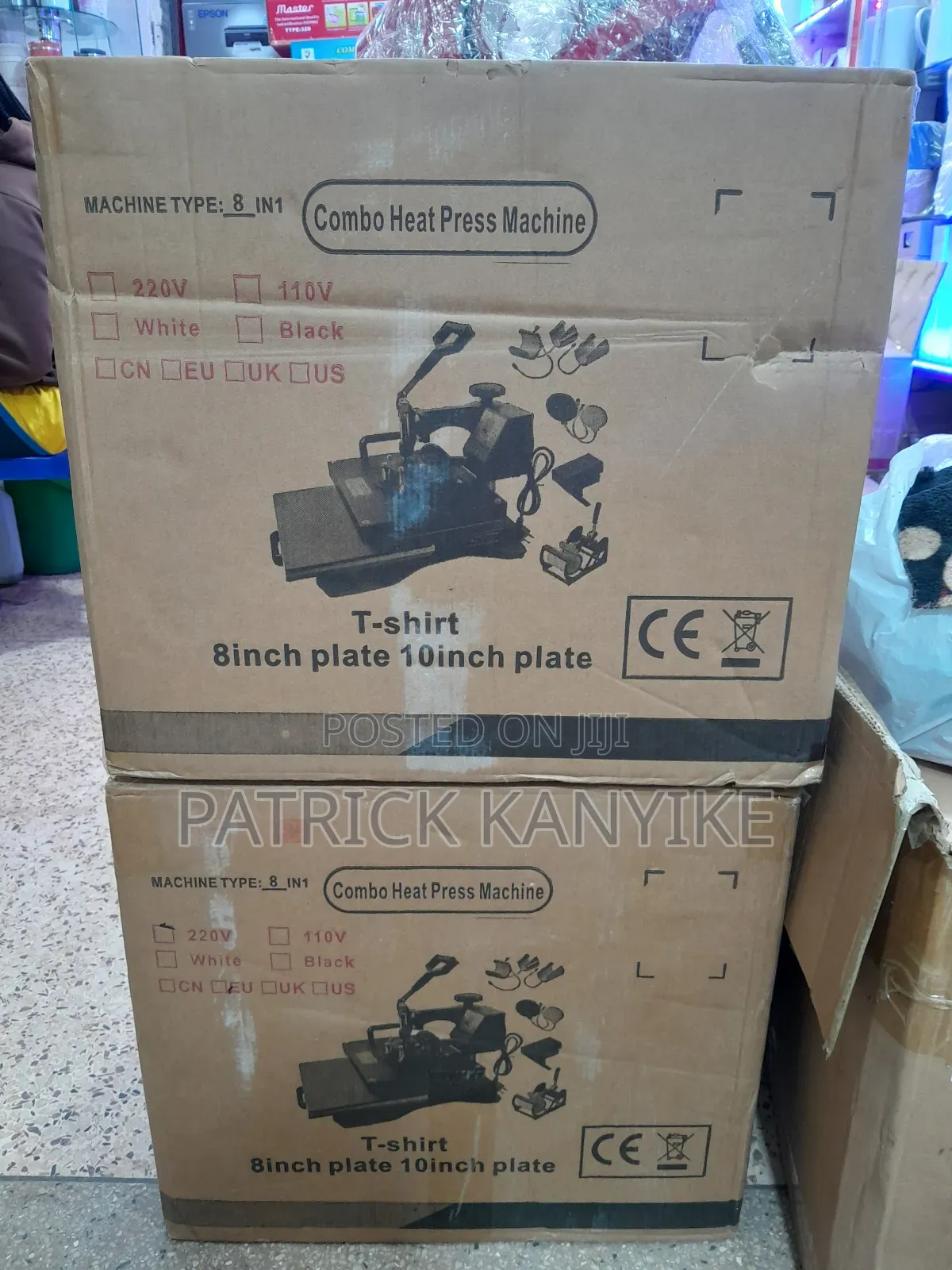 Heatpress 8 in 1 Comb