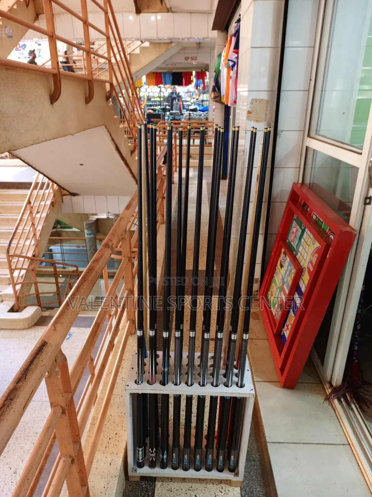 Black Fibre Cue Stick Joined Original Material