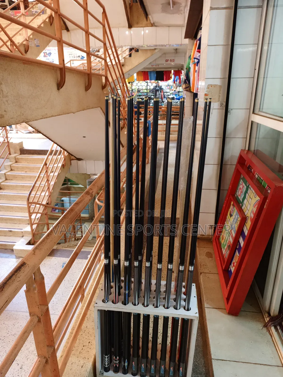 Black Fibre Cue Stick Joined Original Material