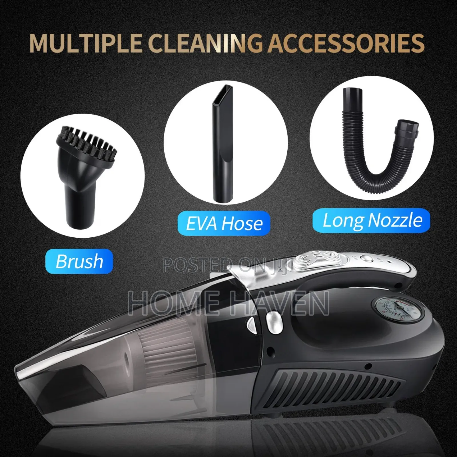 4in1 Car Vacuum Cleaner