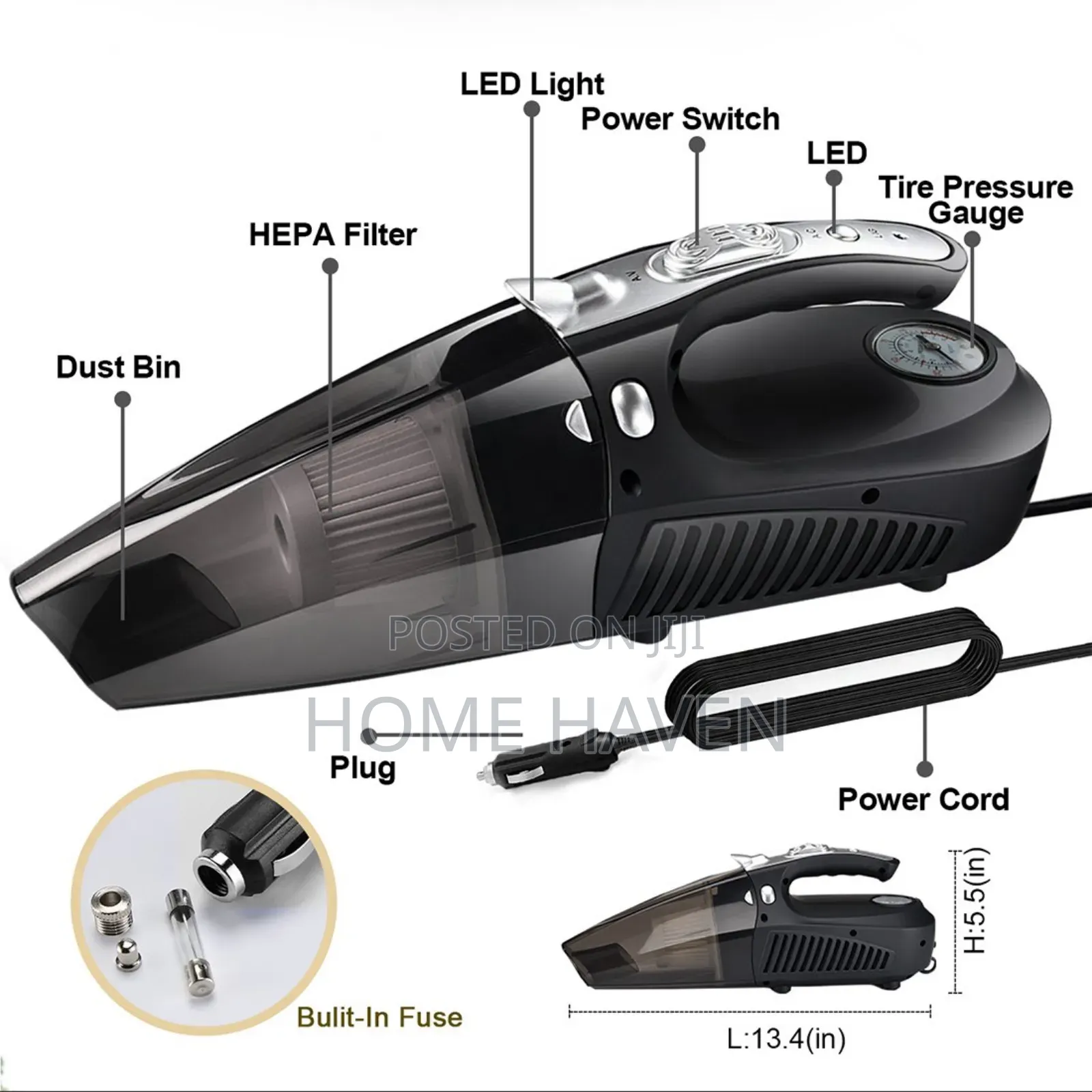 4in1 Car Vacuum Cleaner
