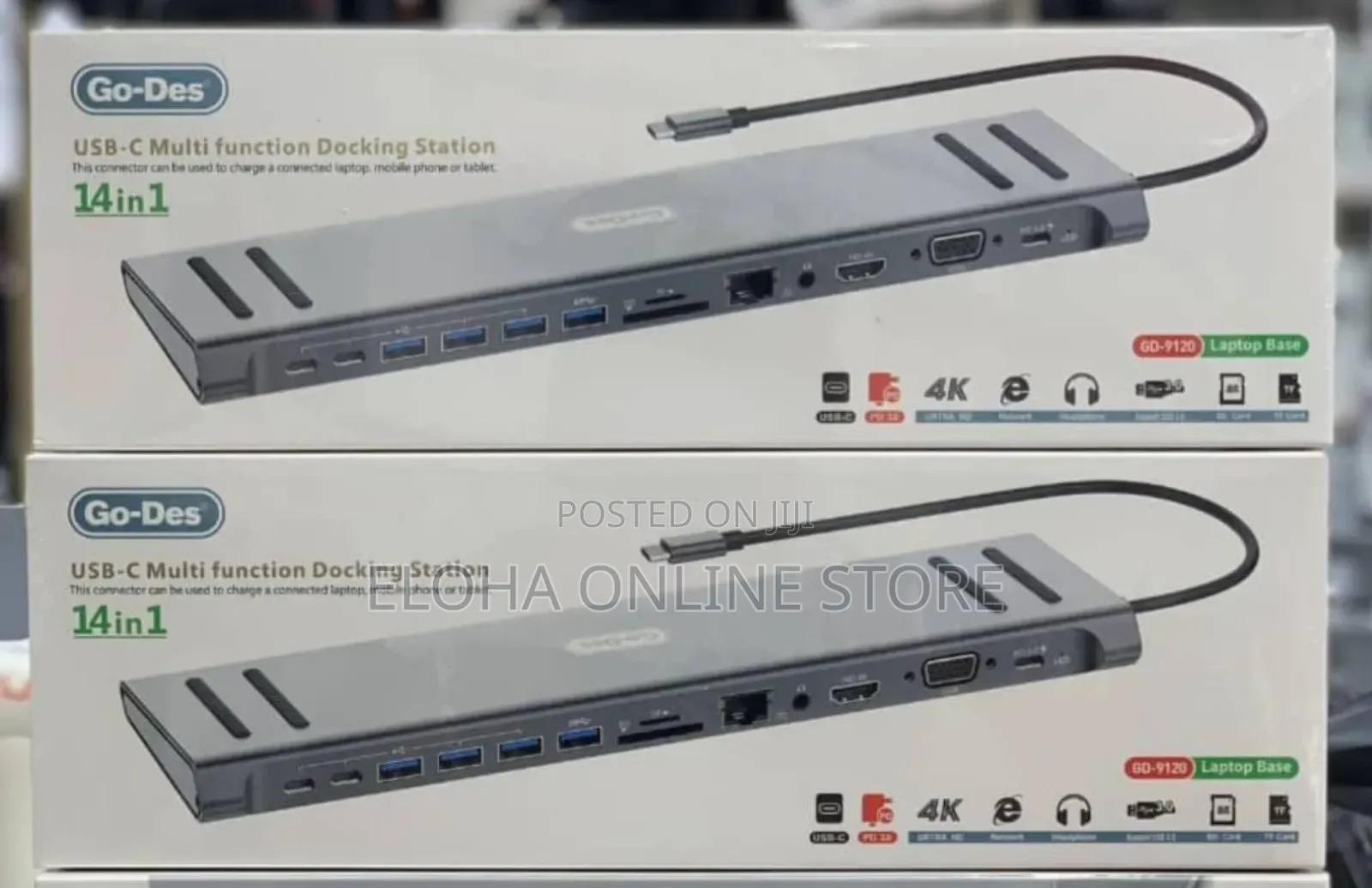 Go Des 14in1 Usb-C Multifunction Docking Station
