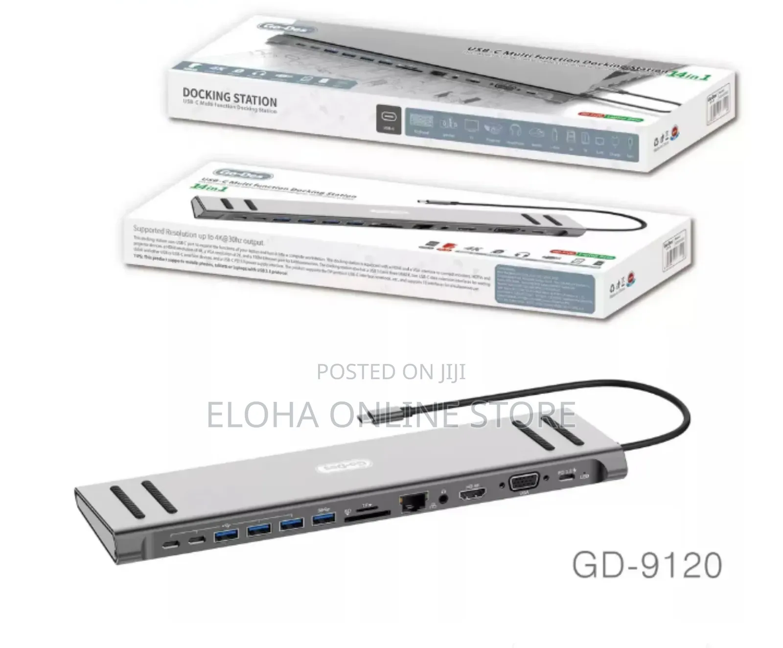 Go Des 14in1 Usb-C Multifunction Docking Station