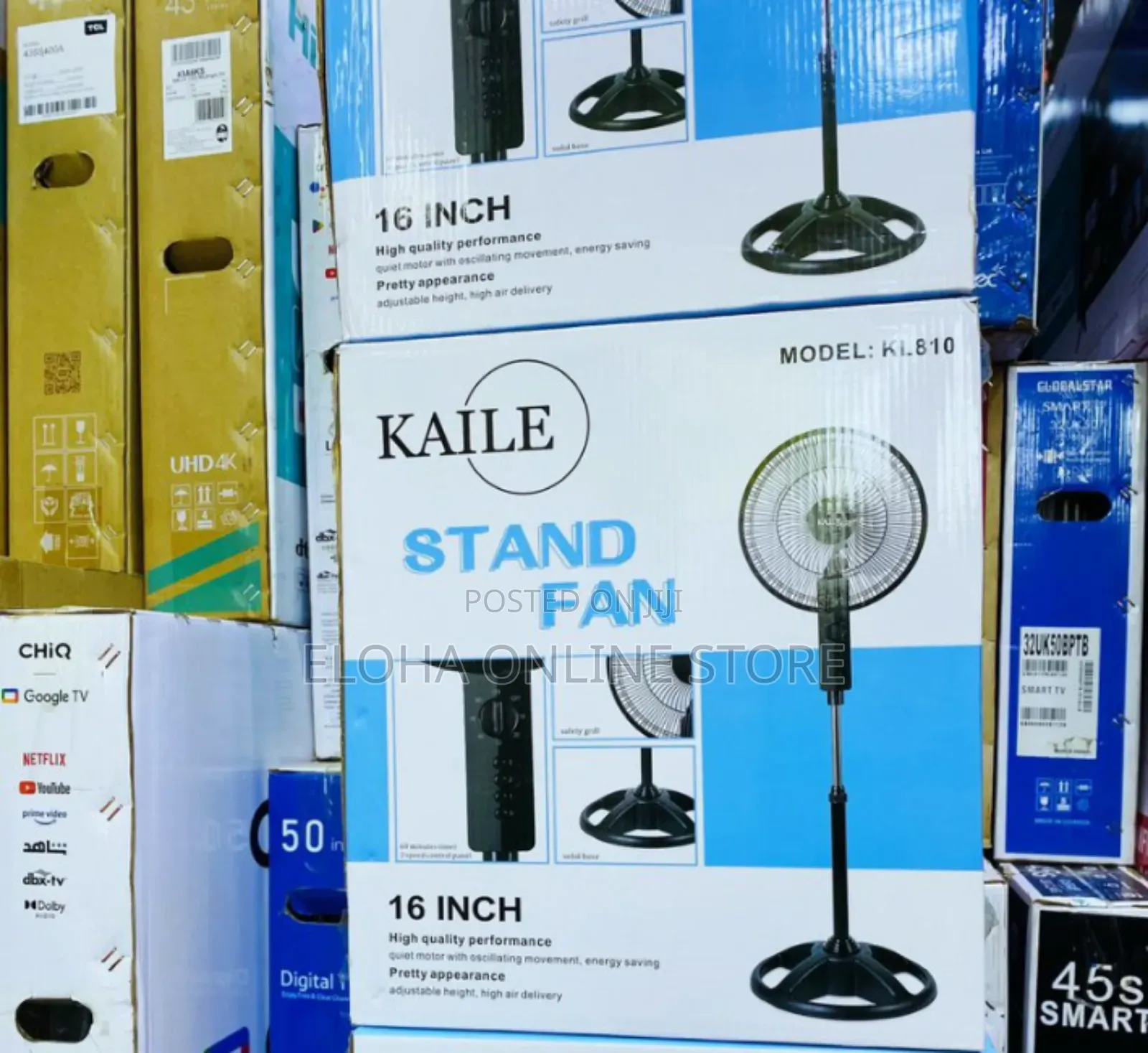 Original Kaile 16inch Stand Fan