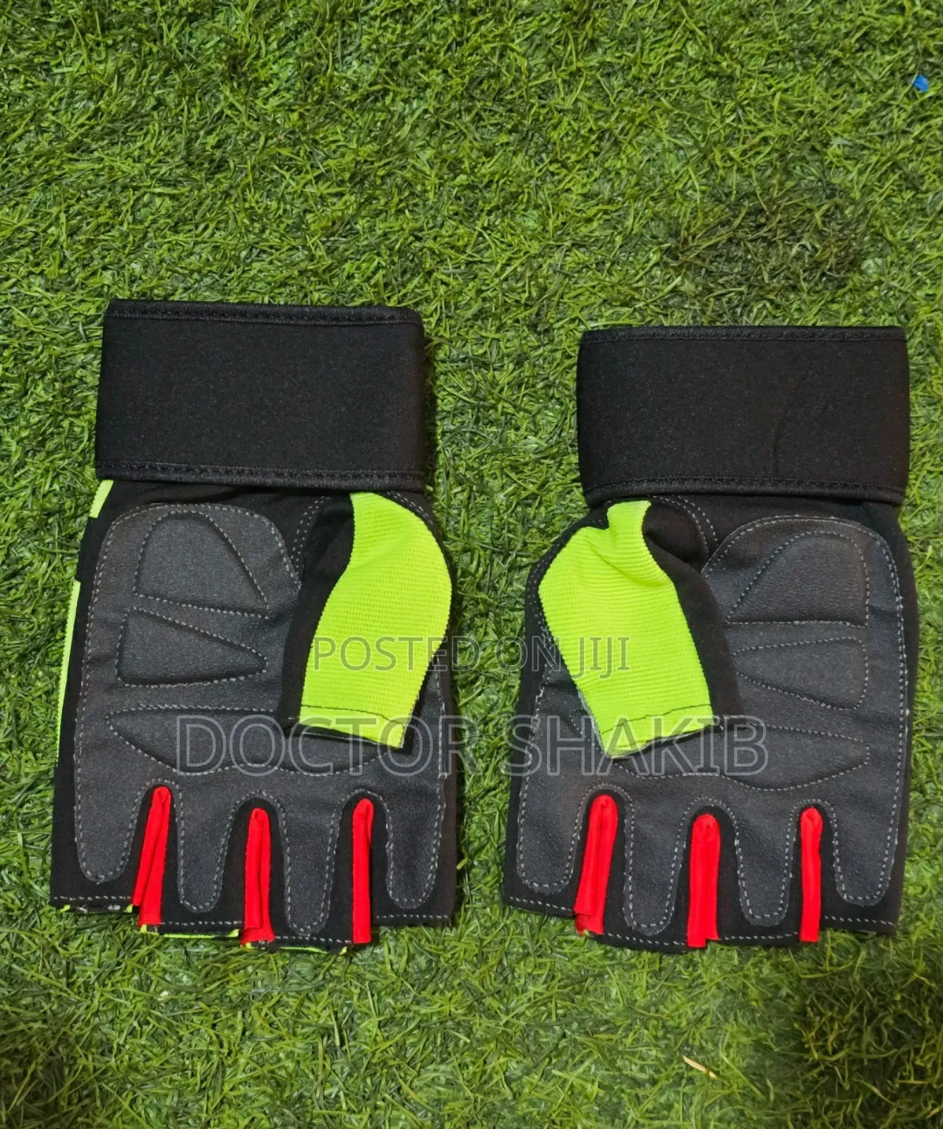 New Penta High-Quality Weight Lifting Gloves Black Green