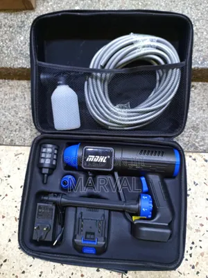 6 in 1 Multifunctional Touch Rechargeable Car Washer/ Jet