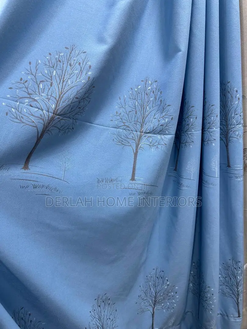 Original Blue Curtain Per Meter