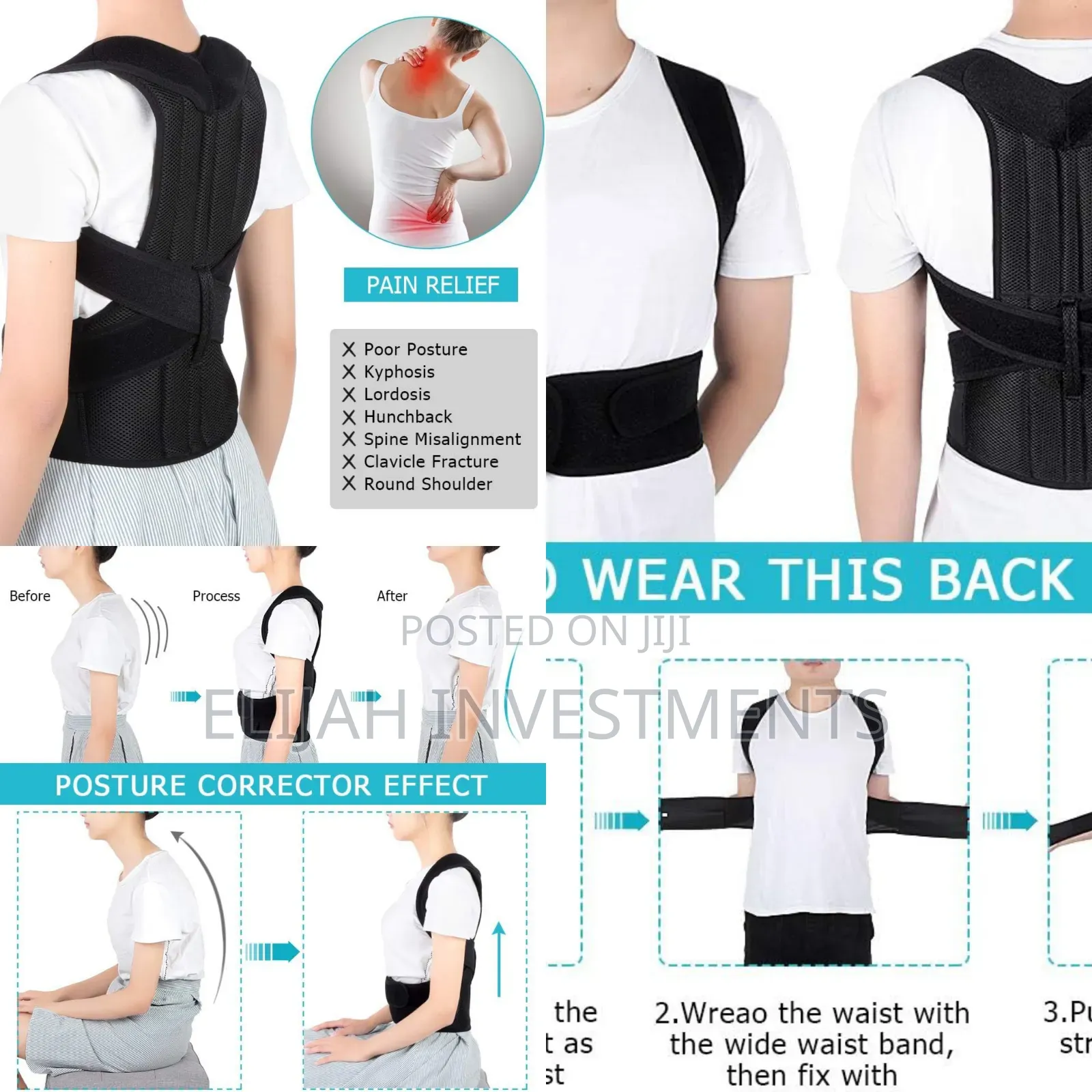 Posture Corrector for Men,Women and Children
