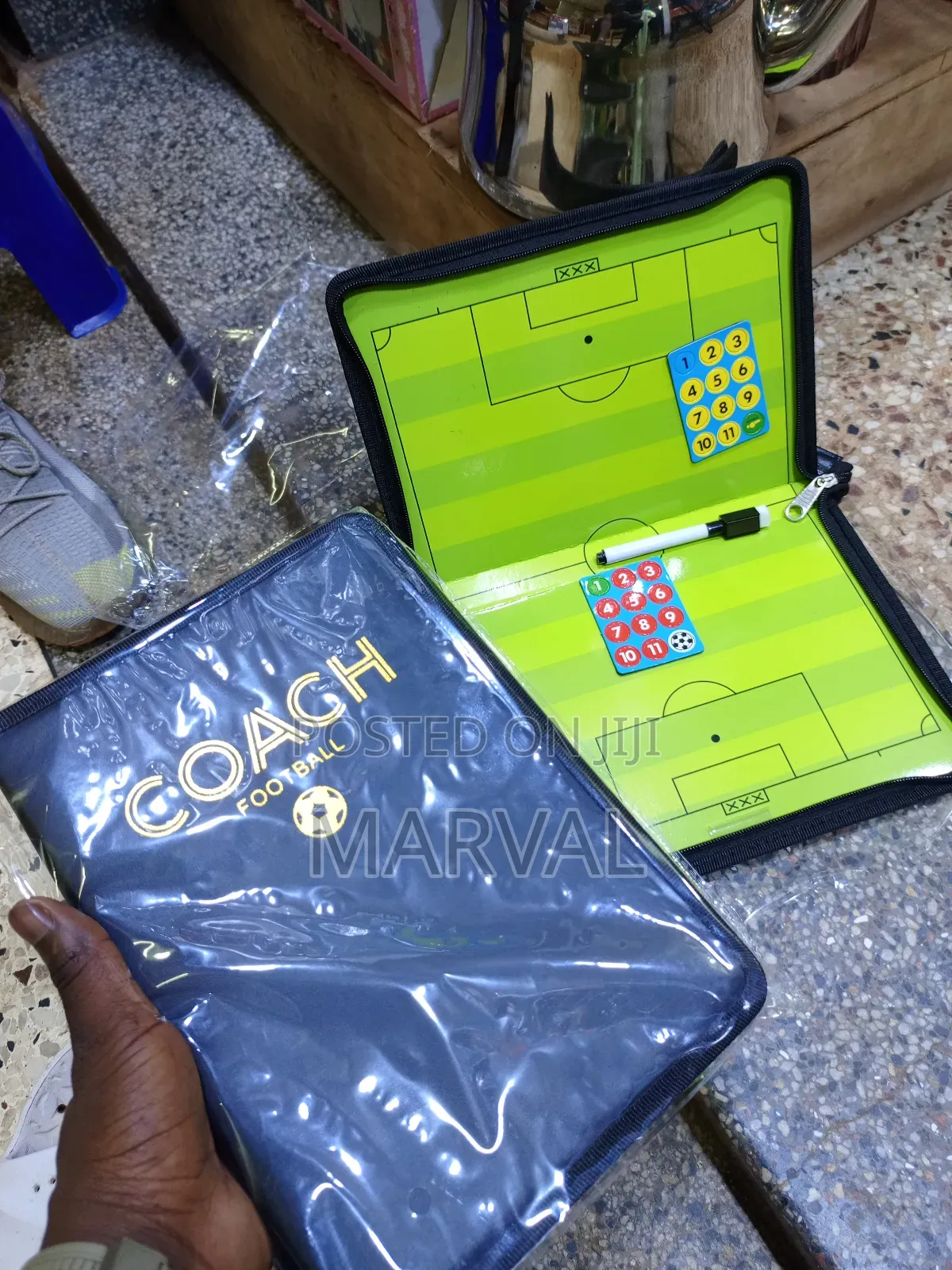 Portable Professional Football/Soccer Magnetic Tactics Board