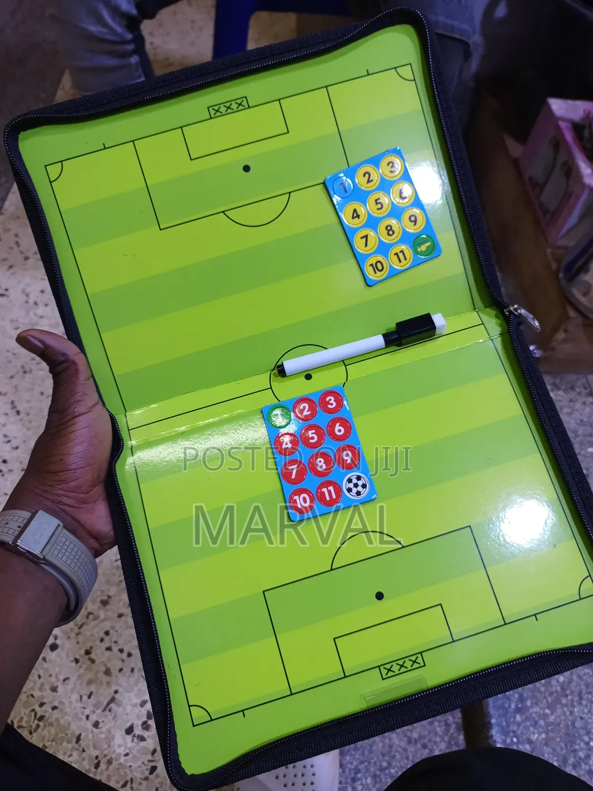 Portable Professional Football/Soccer Magnetic Tactics Board