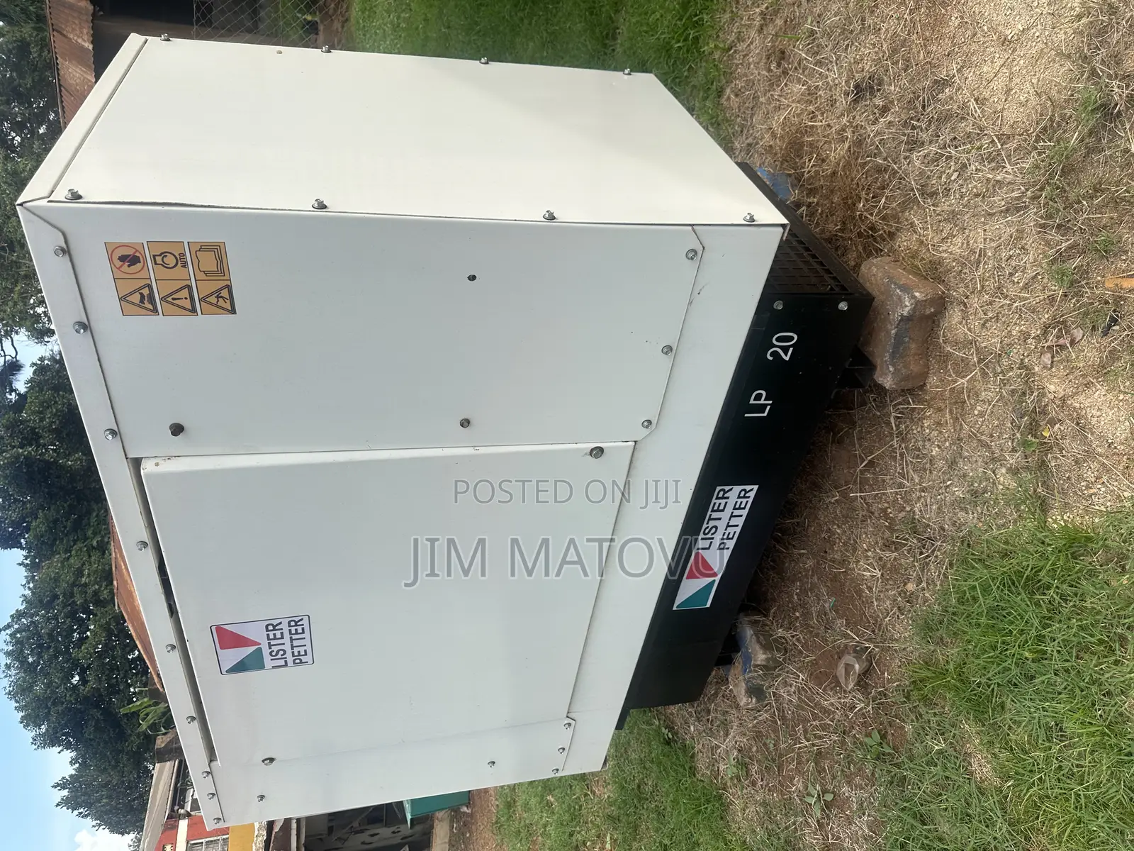 Lister Petter Used Silent 20kva Generator for Sale and Hire