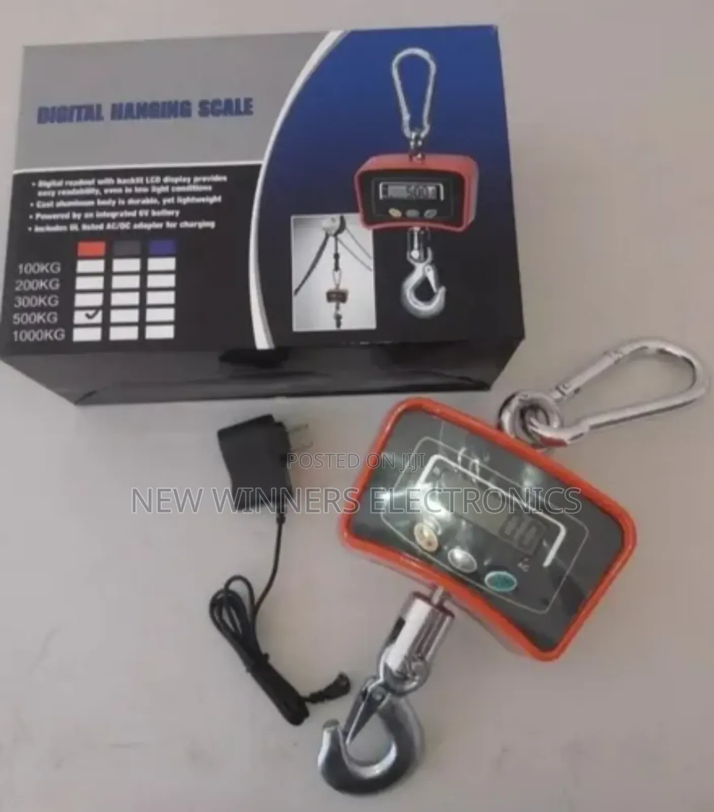 Digital Hanging Scale Capacity 500kg