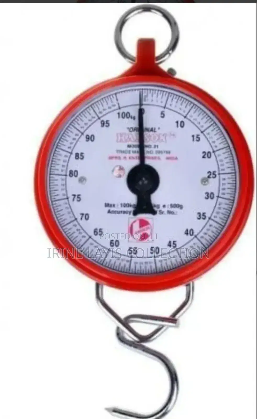 100kg Hanson Round Spring Balance Scale