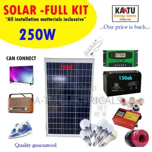 250w Solar System Full Kit