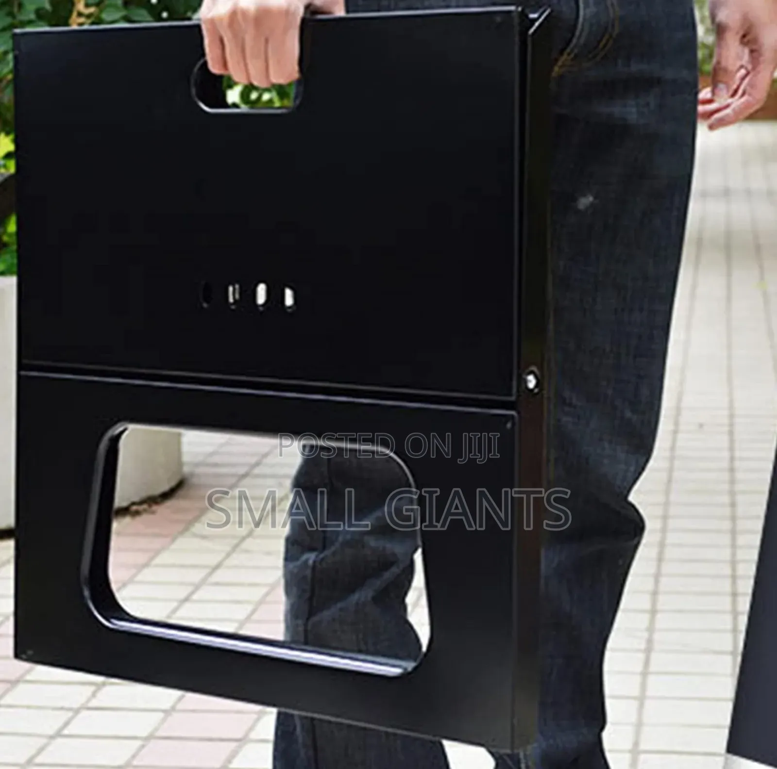 Bbq Party Charcoal Grill, Black