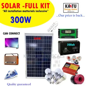 300w Solar System Full Kit