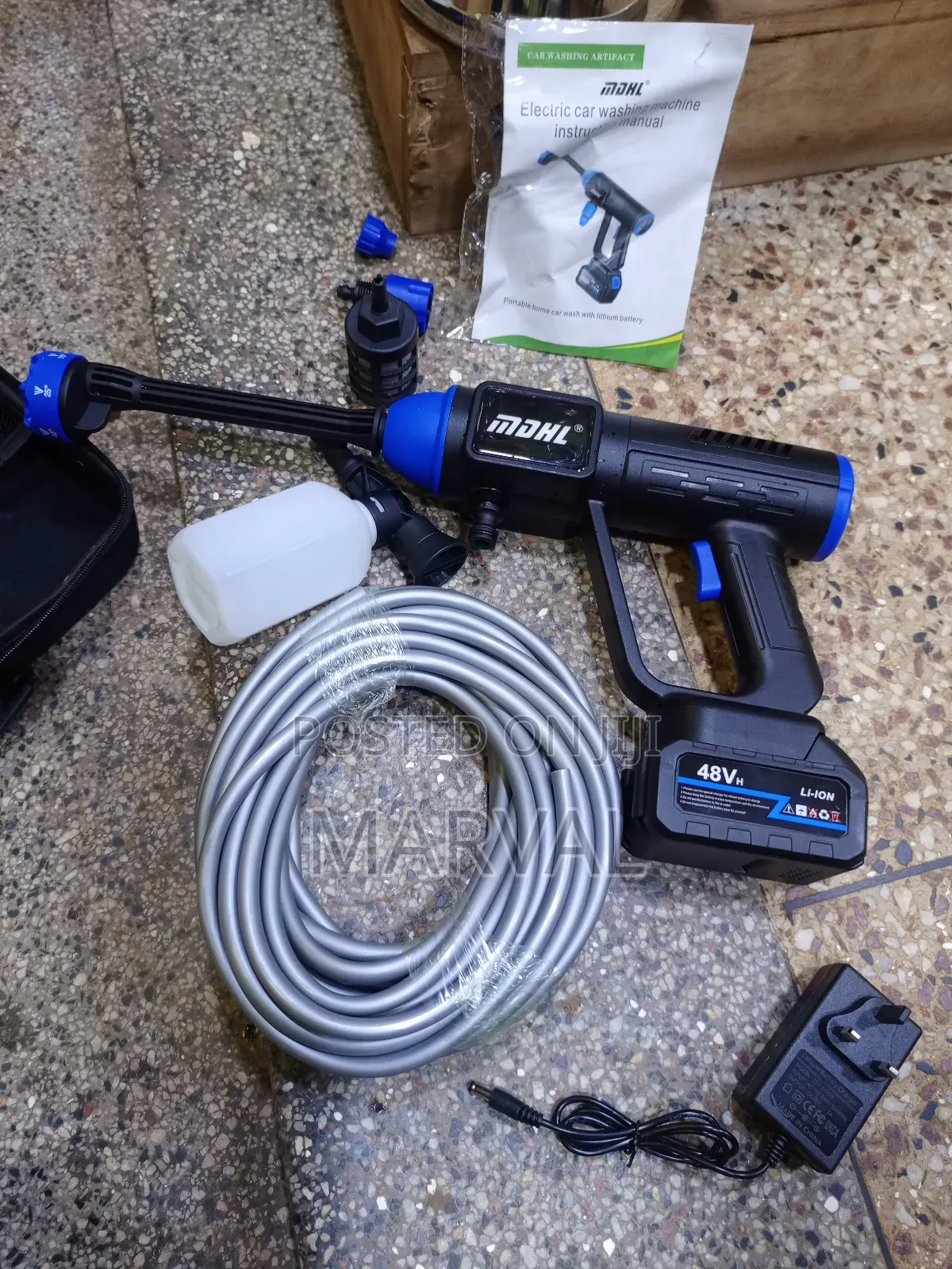 6 in 1 High Pressure Digital Car Washer/Jet With Senser