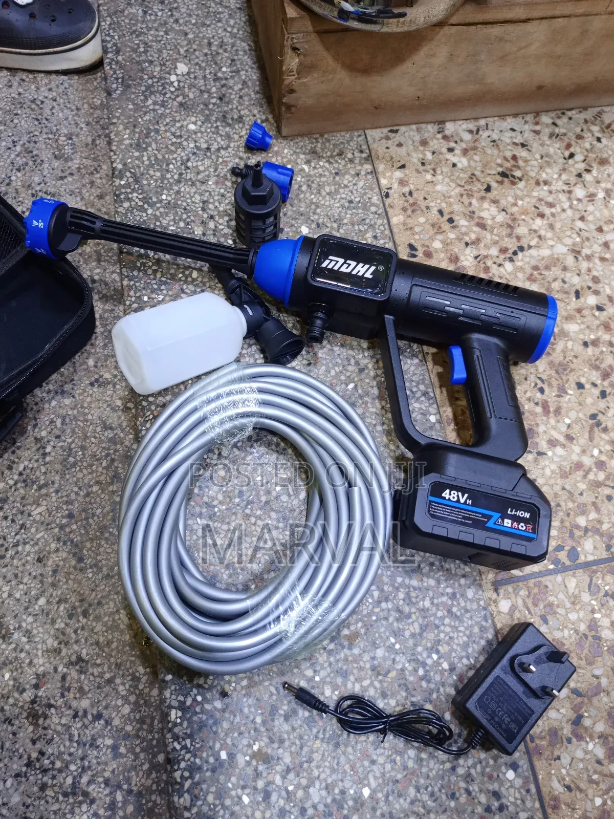 6 in 1 High Pressure Digital Car Washer/Jet With Senser