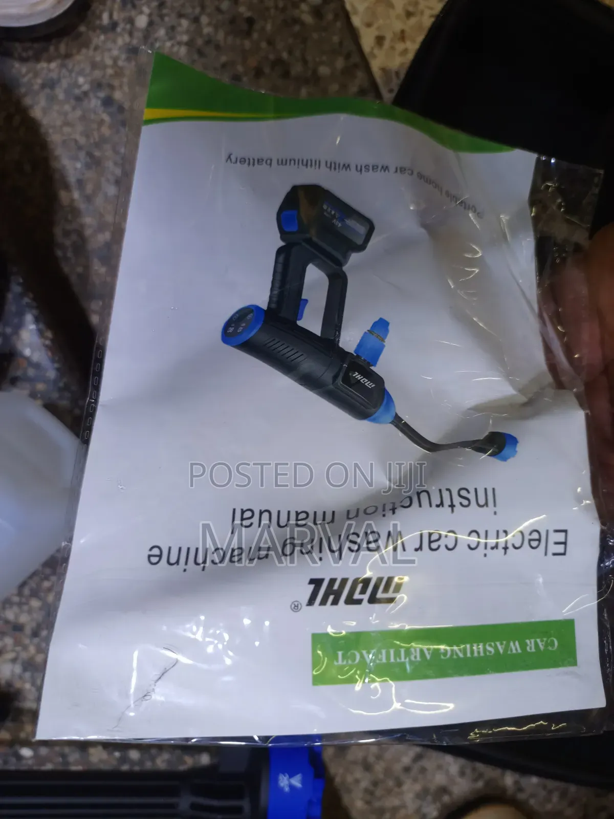 6 in 1 High Pressure Digital Car Washer/Jet With Senser