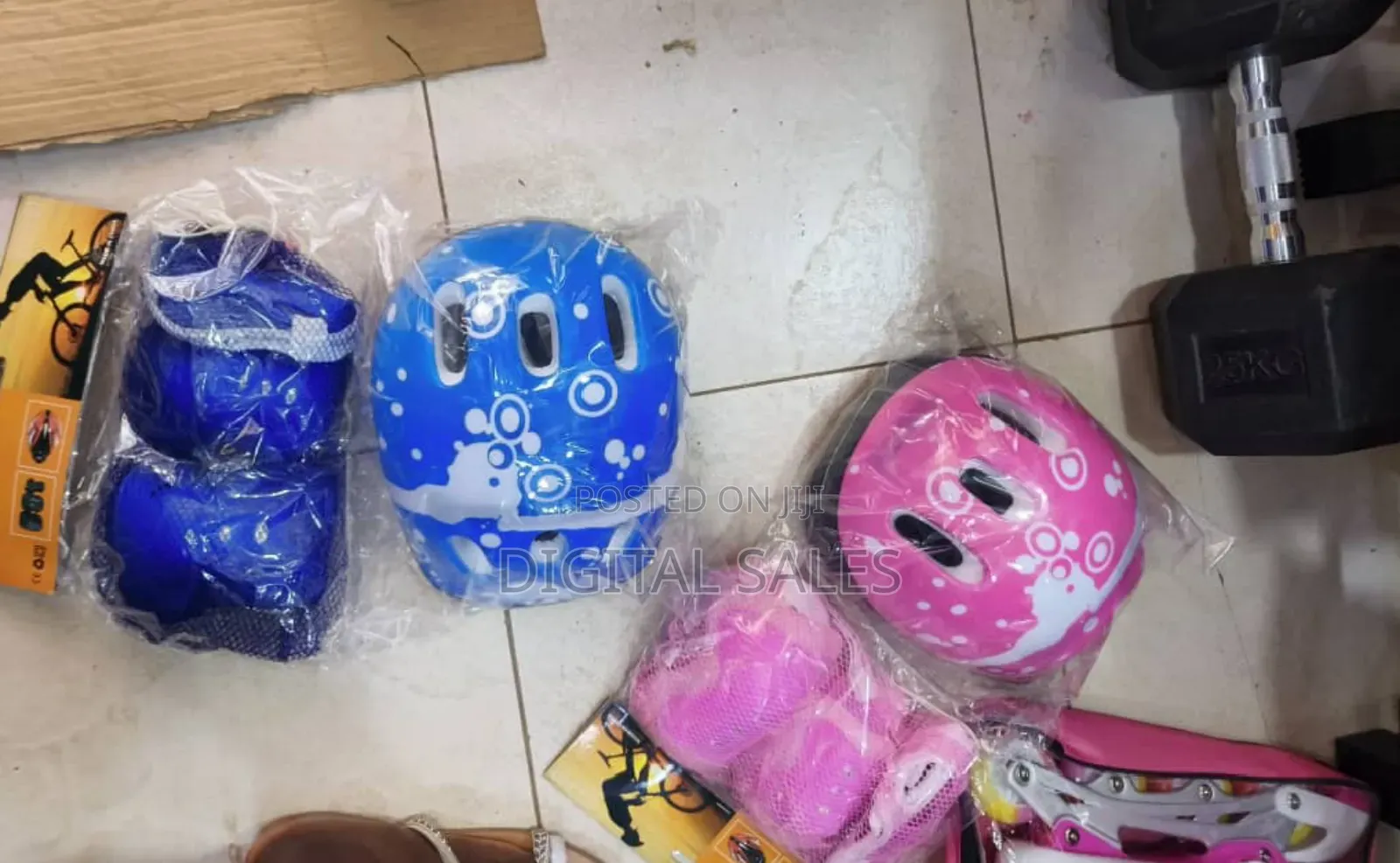 Kids Skating and Bicycle Protective Helmet Set