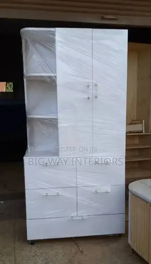 White 3*6feet Wardrobe