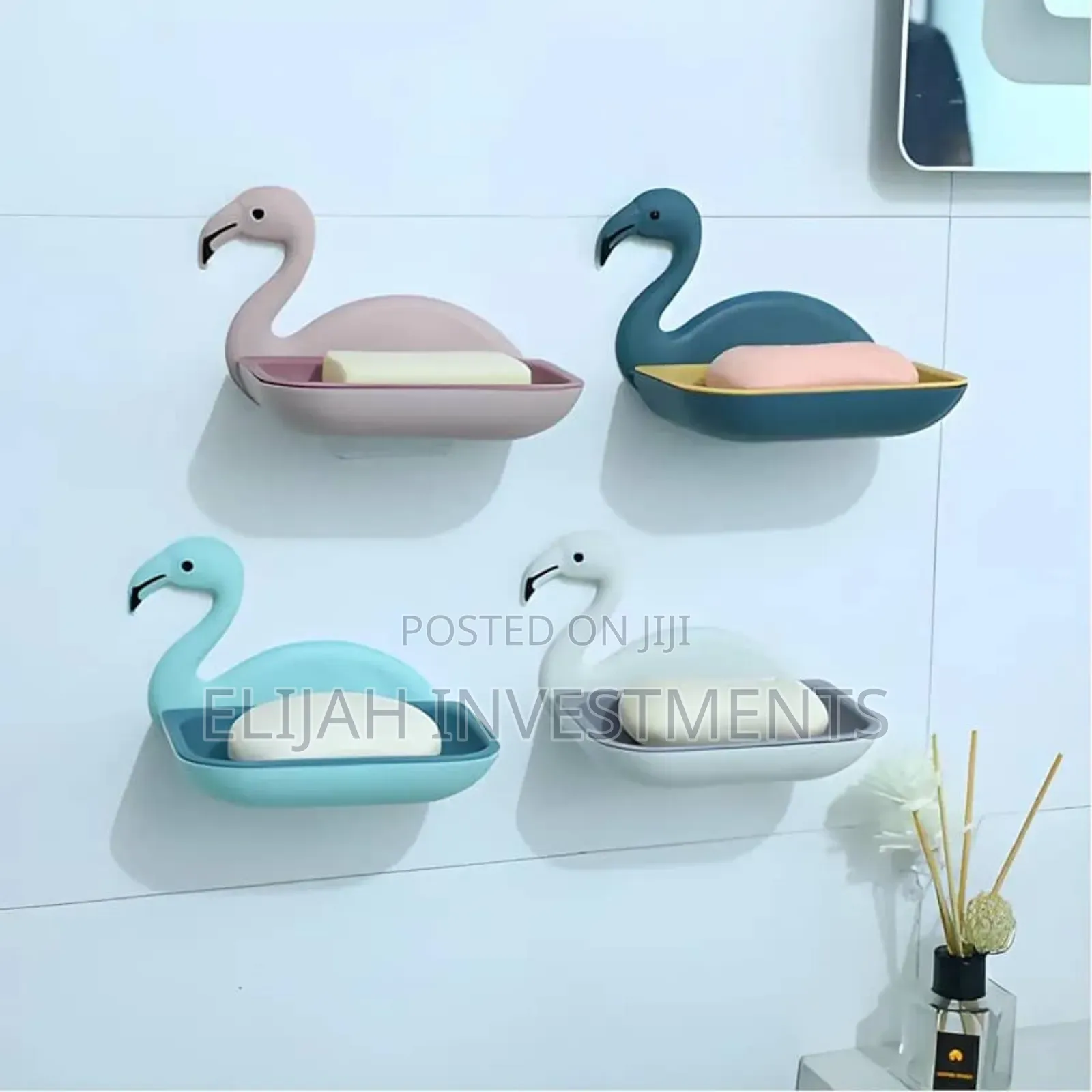 Self Adhesive Flamingo Soap Box