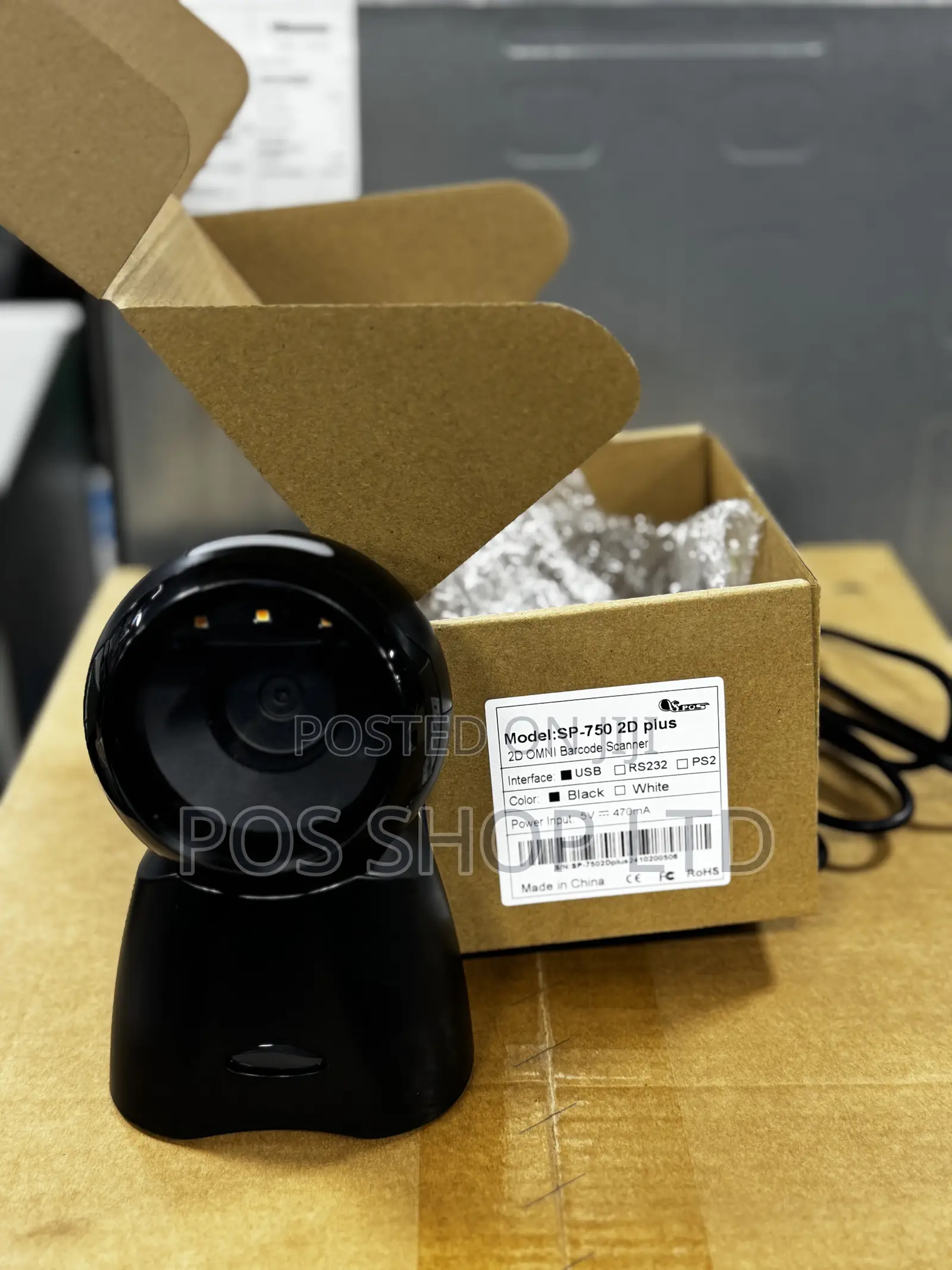 S-Pos Barcode Scanner Sp-750 2d Plus