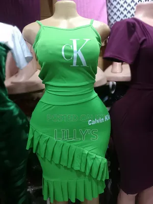 Two Piece Outfit, Sleeveless Top, Bodycon Skirt