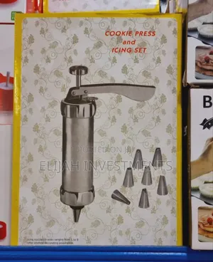 Cookie Press and Icing Set