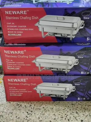Neware Stainless Large Triple Chaffing Dish Food Warmer