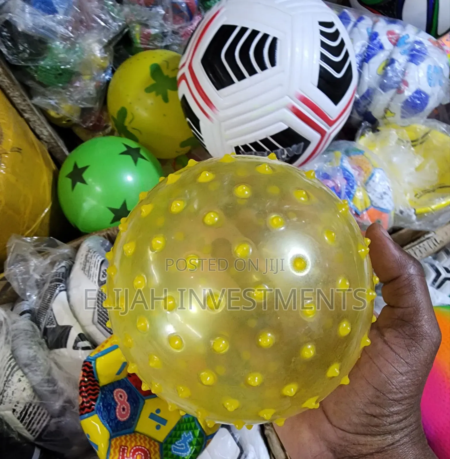 12pcs Kids Play Knobby Massage Balls