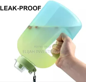 Water Bottle With Time Markings - 2.2 Litre