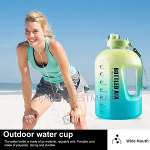 Water Bottle With Time Markings - 2.2 Litre