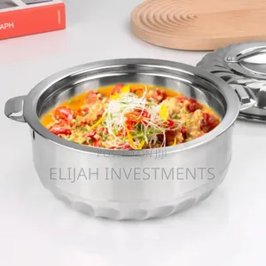 4pcs Double Deck Heat Preservation Dishes