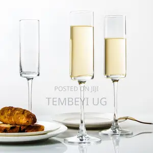 Set of 6 Champagne Flutes