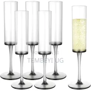Set of 6 Champagne Flutes